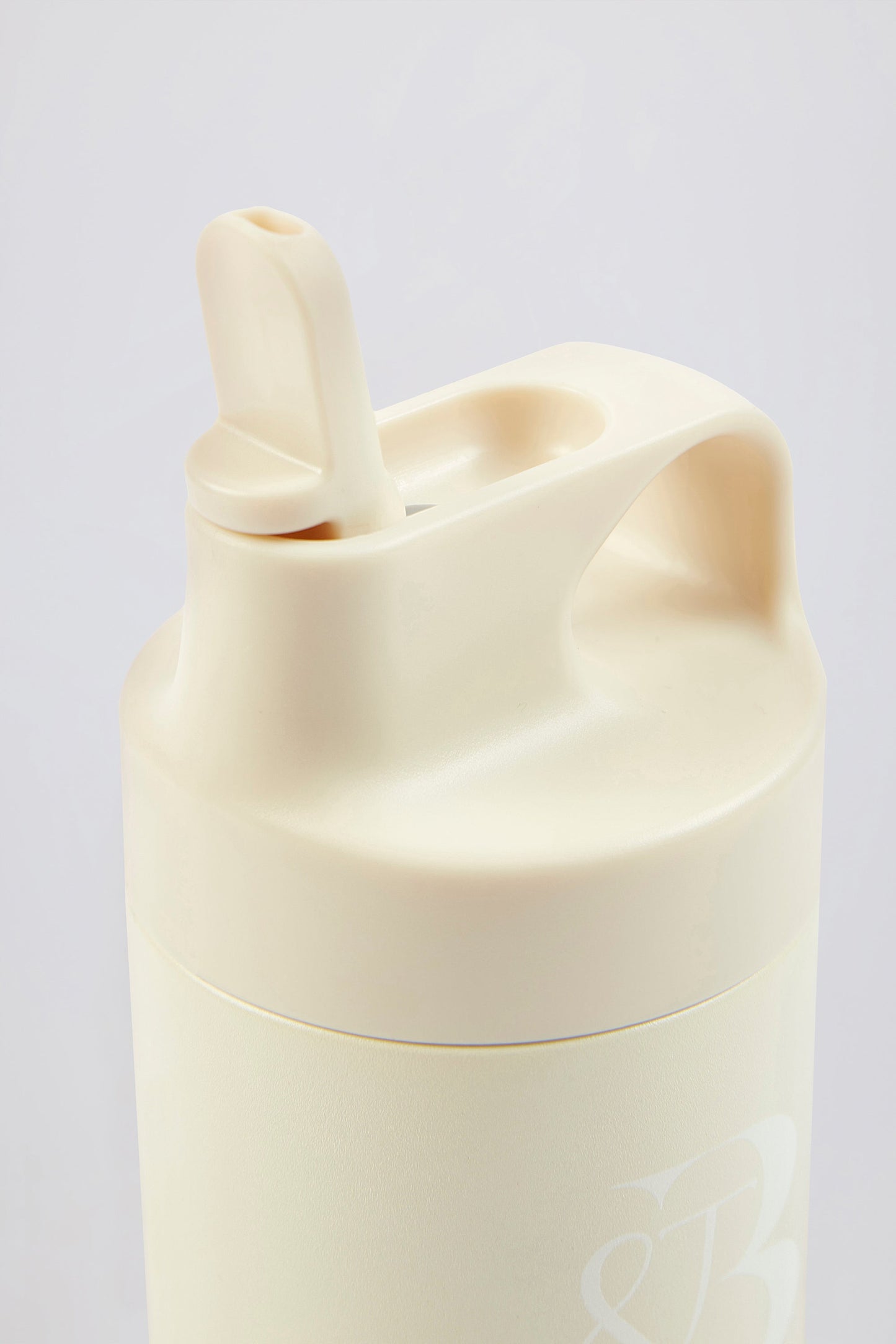 Thermos Water Bottle in White