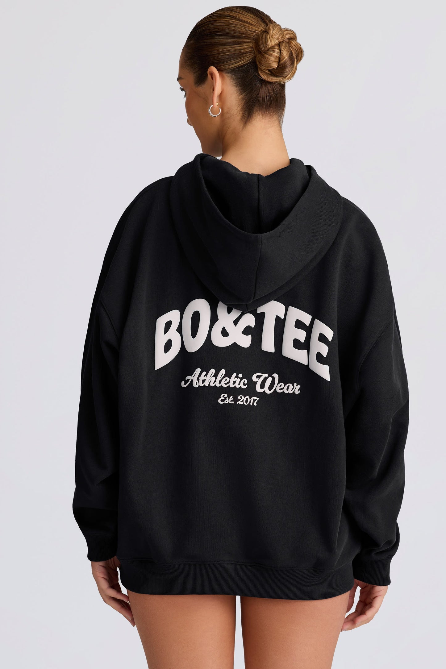 Oversized Hoodie in Black