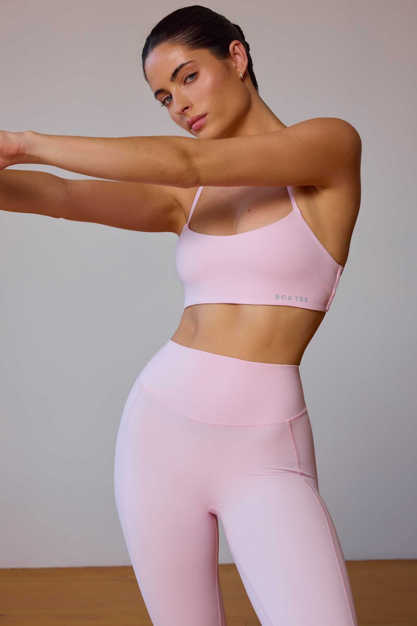Petite Leggings in Soft Pink