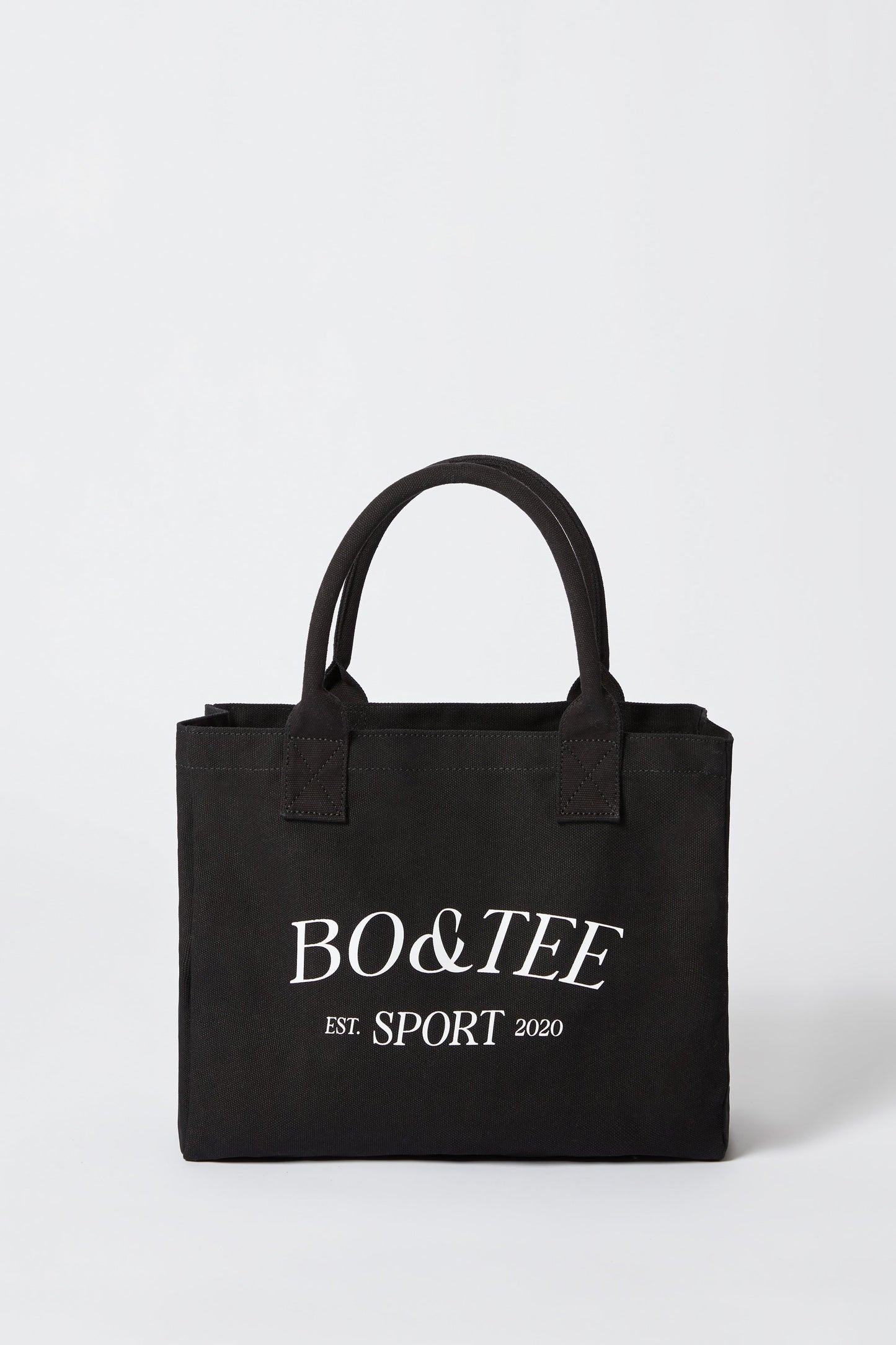 Small Canvas Tote Bag in Black