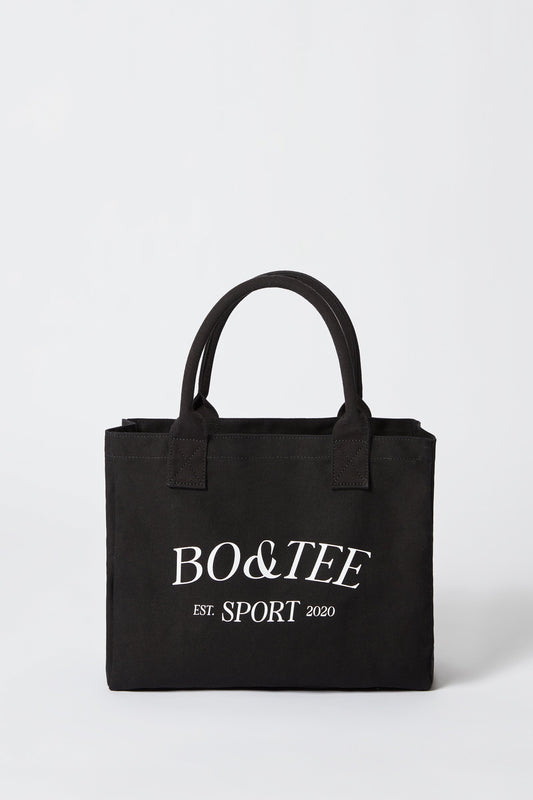 Small Canvas Tote Bag in Black